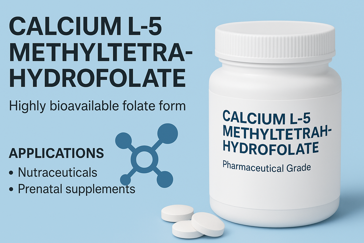Calcium L-5 Methytetrahydrolfolate