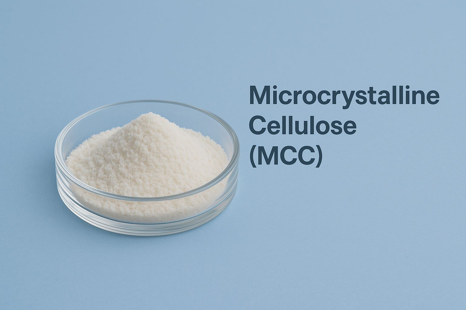 Microcrystalline Cellulose (MCC)